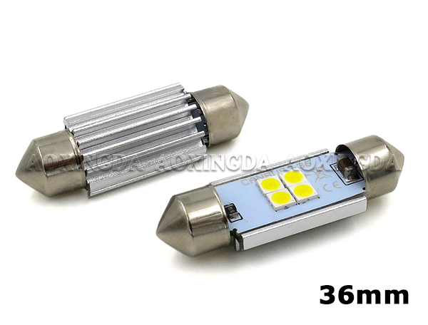 36mm 3030 4SMD festoon LED