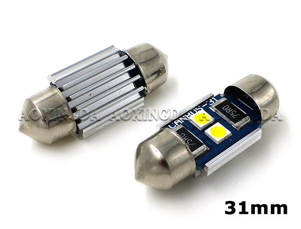 31mm 3030 2SMD festoon LED