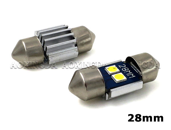 28mm 3030 2SMD festoon LED