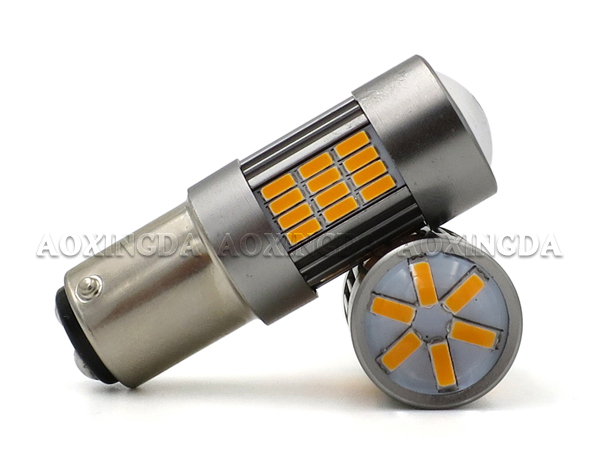 1157 4014 27W LED bulb yellow