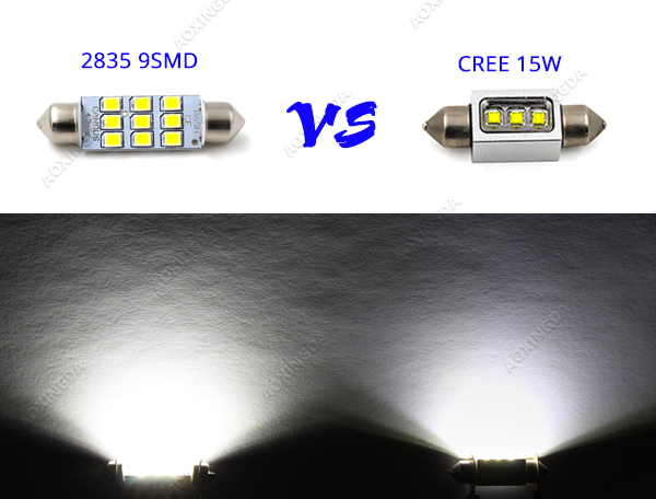 42mm 2835 9W festoon LED