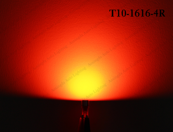 T10 CSP 1616 LED red