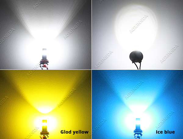 H10 COB 72W LED bulb