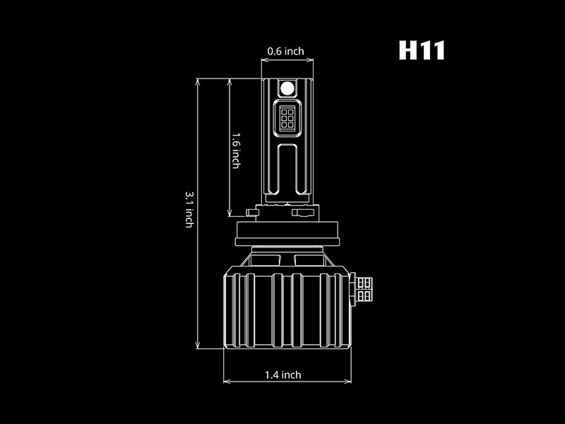 F9-H11 LED Headlight