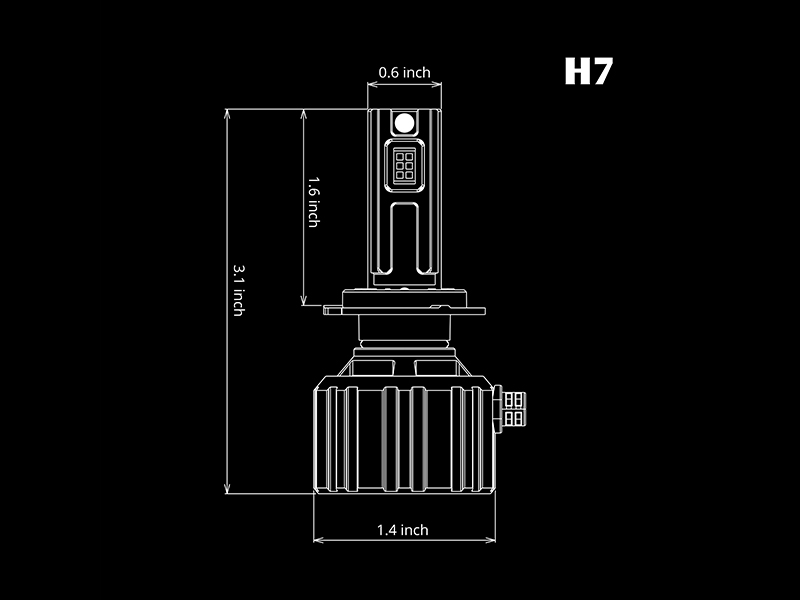 F9-H7 LED Headlight